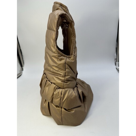 Calvin Klein Puffer Vest 18M Infant Toddler Metallic Gold Bronze Color - Picture 9 of 11